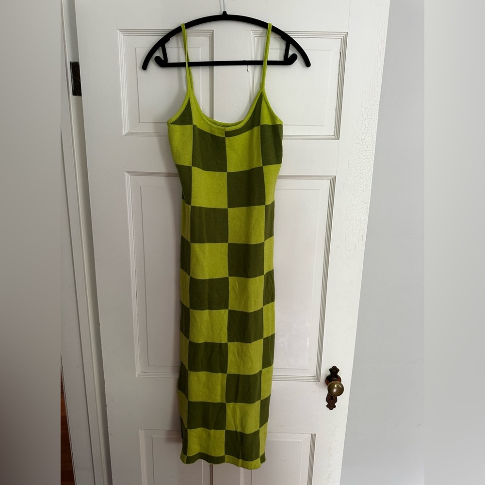 Midi form fitting dress